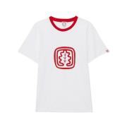 Iconische Oscar Ronde Hals T-Shirt, Rood Ines De La Fressange Paris , ...