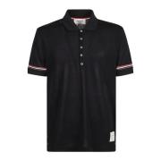 Katoenen poloshirt Thom Browne , Blue , Heren