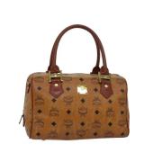 Pre-owned Leather handbags MCM Pre-owned , Brown , Dames