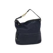 Pre-owned Leather celine-bags Celine Vintage , Blue , Dames