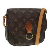 Pre-owned Canvas louis-vuitton-bags Louis Vuitton Vintage , Brown , Da...