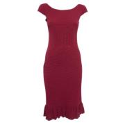 Pre-owned Knit dresses Armani Pre-owned , Red , Dames