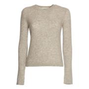 Ice Alpaca-Blend Crew-Neck Pullover Isabel Marant Étoile , Gray , Dame...