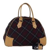 Pre-owned Nylon travel-bags Burberry Vintage , Brown , Dames