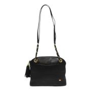 Pre-owned Leather shoulder-bags Bally Pre-owned , Black , Dames