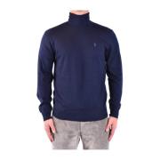 Sky Gebreide kleding Aw23 Ralph Lauren , Blue , Heren