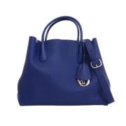 Pre-owned Leather dior-bags Dior Vintage , Blue , Dames