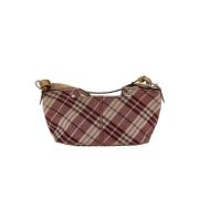 Pre-owned Cotton shoulder-bags Burberry Vintage , Brown , Dames