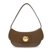 Schoudertas Butterfly Medium Marni , Brown , Dames