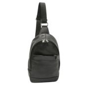 Pre-owned Leather backpacks Coach Pre-owned , Black , Heren