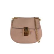 Pre-owned Leather shoulder-bags Chloé Pre-owned , Pink , Dames