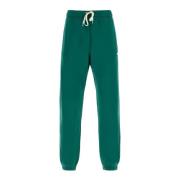 Vintage Gewassen Fleece Joggers Autry , Green , Heren