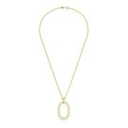 Dames Ketting Witgoud Dextera 5642387 Swarovski , Yellow , Unisex