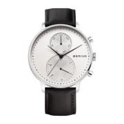 Herenhorloge Classic Collection 42 mm Leren Band Zwart 13242-404 Berin...