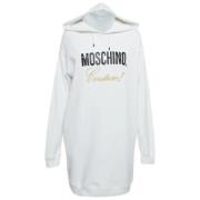 Pre-owned Cotton dresses Moschino Pre-Owned , White , Dames