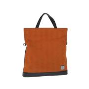 Pre-owned Nylon handbags MCM Pre-owned , Orange , Dames