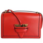 Pre-owned Leather shoulder-bags Loewe Pre-owned , Red , Dames