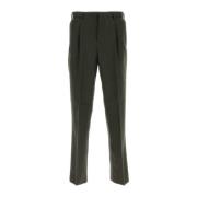 Geborduurde wollen broek PT Torino , Gray , Heren