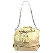 Pre-owned Leather shoulder-bags Dolce & Gabbana Pre-owned , Beige , Da...