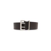 Leren riem Salvatore Ferragamo , Brown , Heren