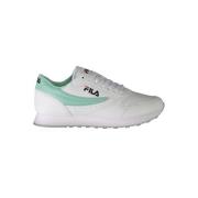 Witte Polyester Sneaker Fila , White , Dames