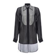 Zwarte Shirts voor Vrouwen Ss24 Pinko , Black , Dames