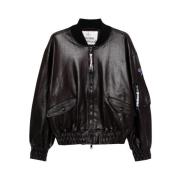 Bernardo Bomber Jack Zwart Vivienne Westwood , Black , Heren