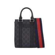 Pre-owned Coated canvas gucci-bags Gucci Vintage , Black , Dames