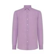 Lila Stijlvol Herenshirt Peuterey , Purple , Heren