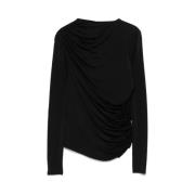 Zwarte Bray Top Anine Bing , Black , Dames