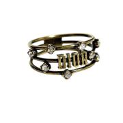 Pre-owned Metal dior-jewelry Dior Vintage , Yellow , Dames