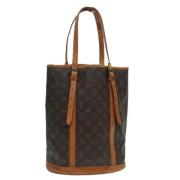 Pre-owned Canvas shoulder-bags Louis Vuitton Vintage , Brown , Dames