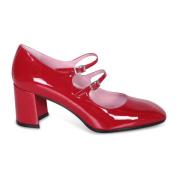 Rode hoge hakken damesschoenen Carel , Red , Dames