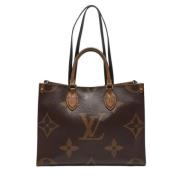 Pre-owned Canvas totes Louis Vuitton Vintage , Brown , Dames