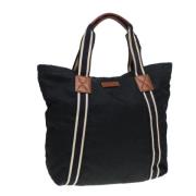 Pre-owned Nylon totes Gucci Vintage , Black , Dames