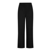 Zwarte losse pasvorm Noma-broek Heartmade , Black , Dames