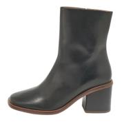 Pre-owned Leather boots Chloé Pre-owned , Black , Dames