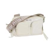 Pre-owned Fabric shoulder-bags Miu Miu Pre-owned , White , Dames