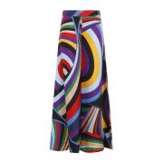 Multicolor Broeken voor Vrouwen Aw24 Emilio Pucci , Multicolor , Dames