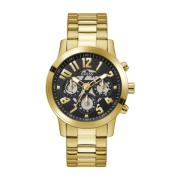 Heren Chronograaf Parker goud, zwart Gw0627G2 Guess , Yellow , Heren