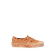 Dip Dye Checkerboard Authentic Reissue Sneakers Vans , Orange , Dames