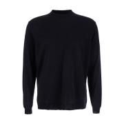 Dubbele Crewneck Jumper Sweaters Low Brand , Blue , Heren