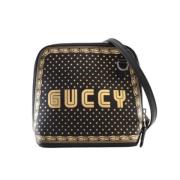 Pre-owned Leather gucci-bags Gucci Vintage , Black , Dames