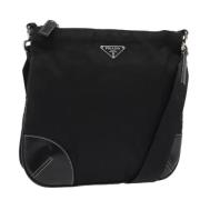 Pre-owned Nylon prada-bags Prada Vintage , Black , Dames