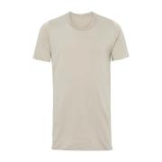 Grijze Geribbelde T-shirts en Polos Rick Owens , Gray , Heren