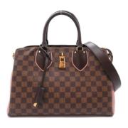 Pre-owned Canvas louis-vuitton-bags Louis Vuitton Vintage , Brown , Da...