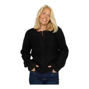 Warme Teddy Vest Zwart Stijlvol 2-Biz , Black , Dames