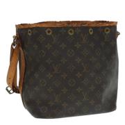 Pre-owned Canvas louis-vuitton-bags Louis Vuitton Vintage , Brown , Da...