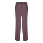 Bruine Stijlvolle Broek Aw24 Costumein , Brown , Heren