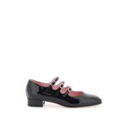 Lakleren Mary Jane Schoenen Carel , Black , Dames